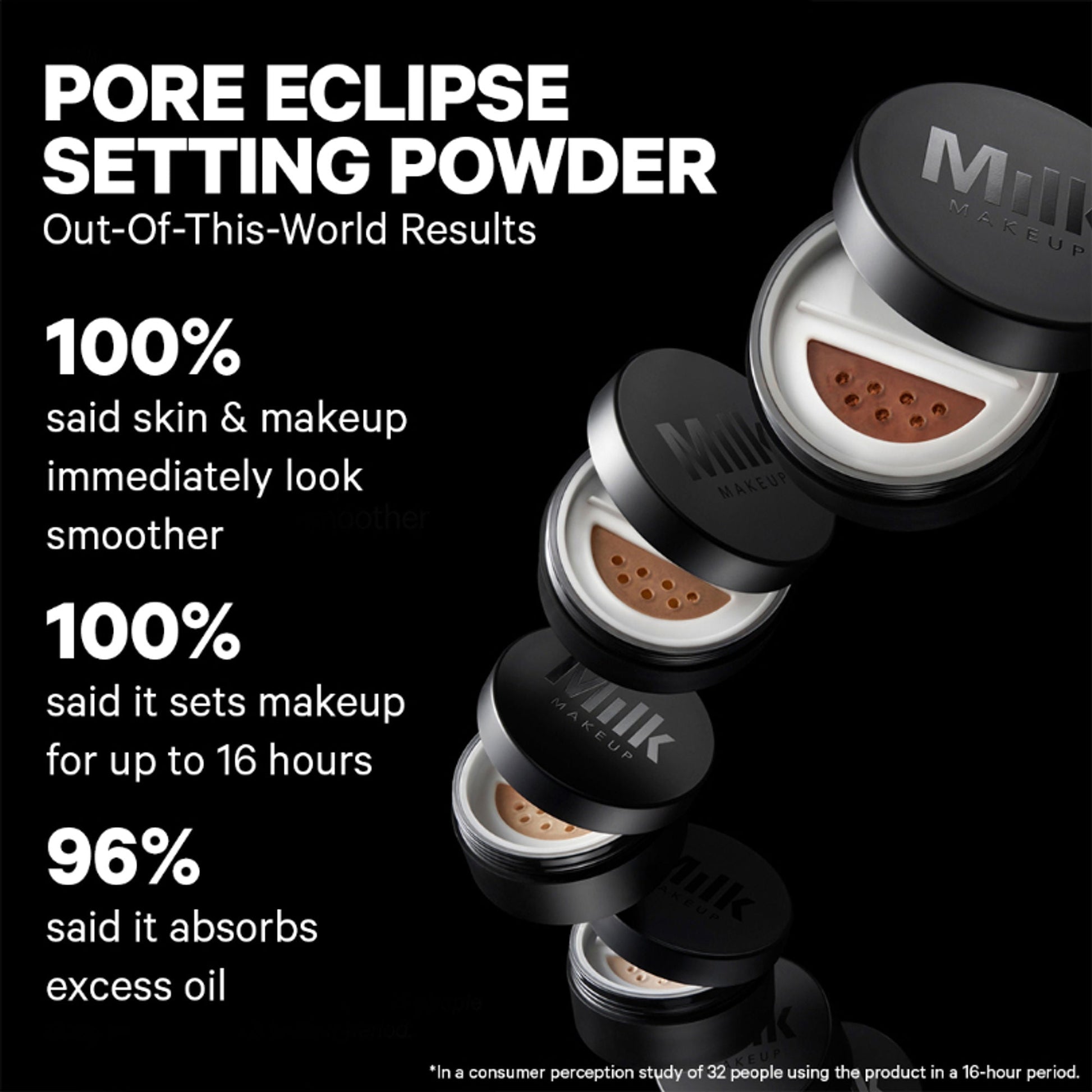 MILK MAKEUP Pore Eclipse Matte Translucent Setting Powder - Light