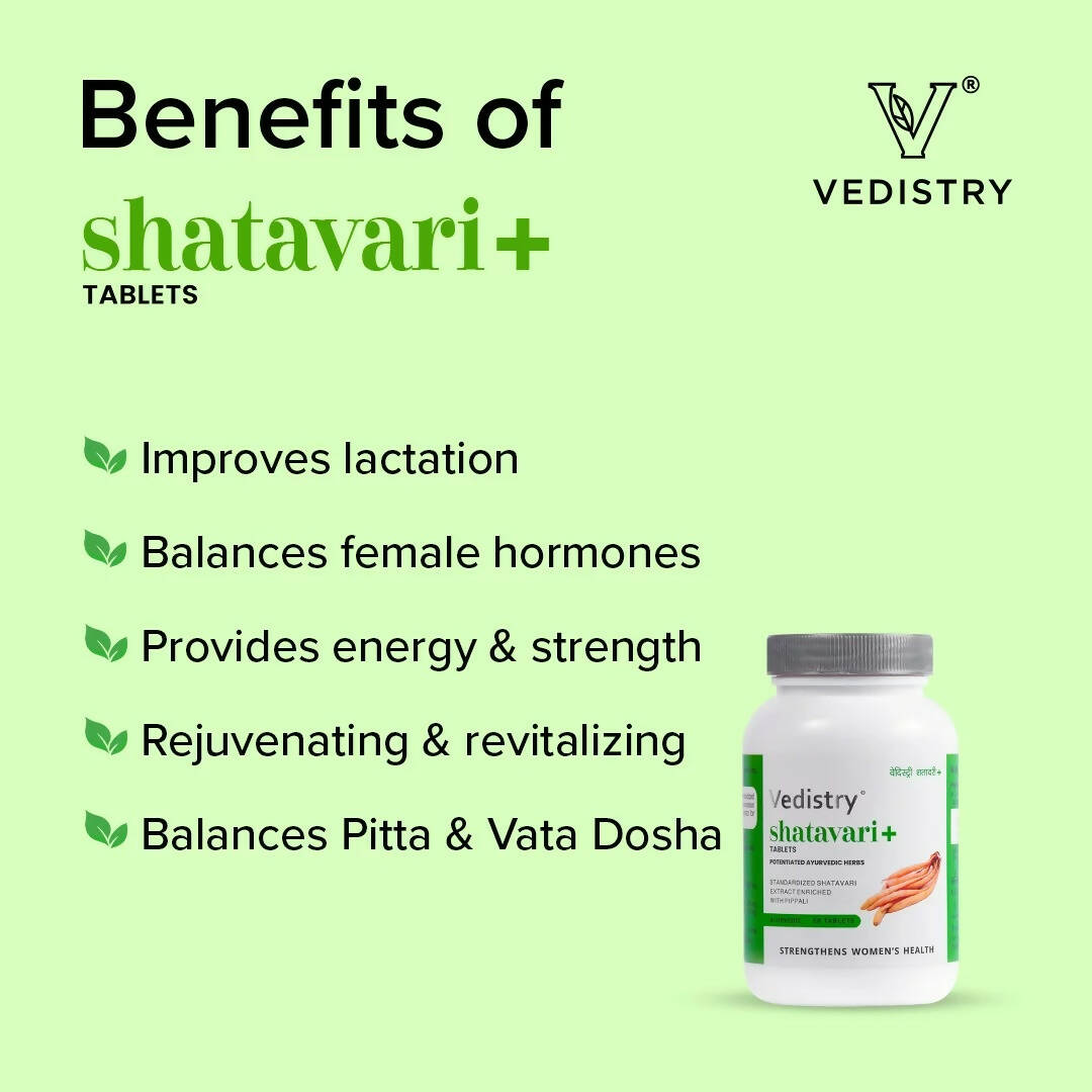 Vedistry Shatavari Tablets 
