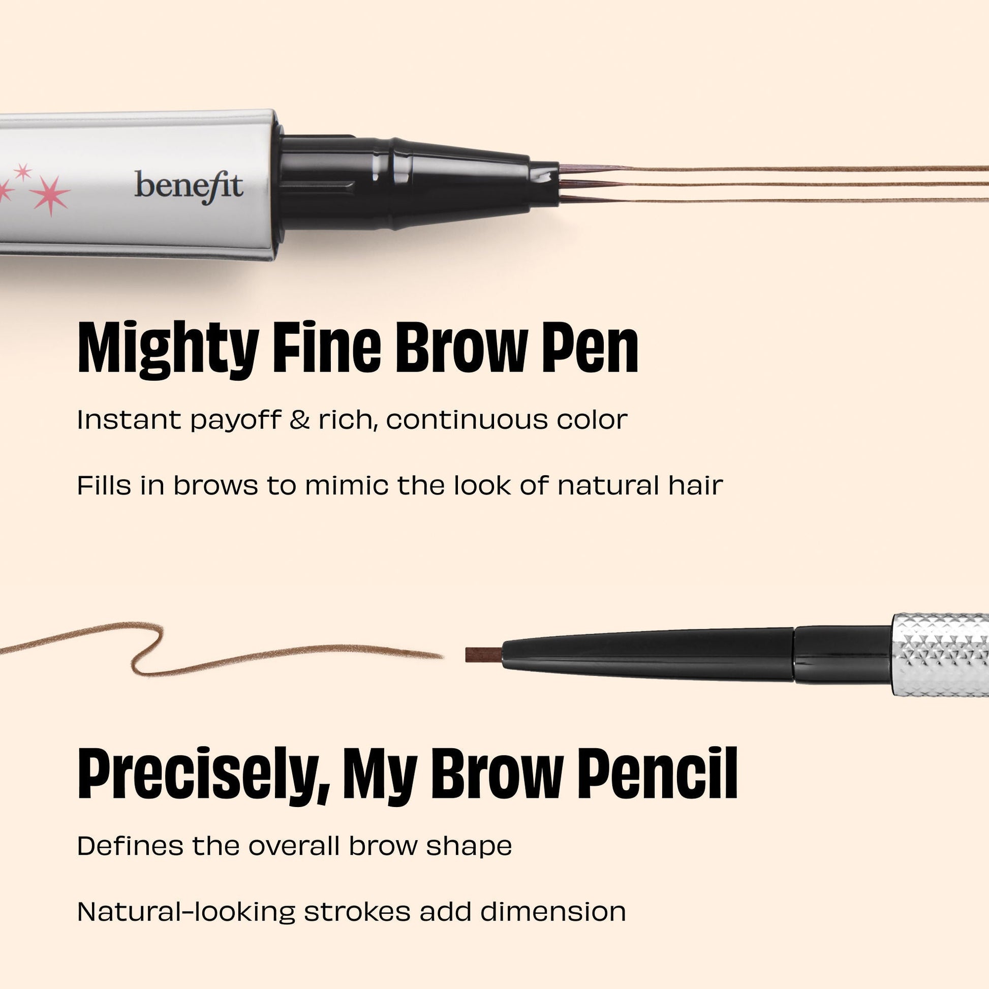 Benefit Cosmetics Mighty Fine Brow - 3.75