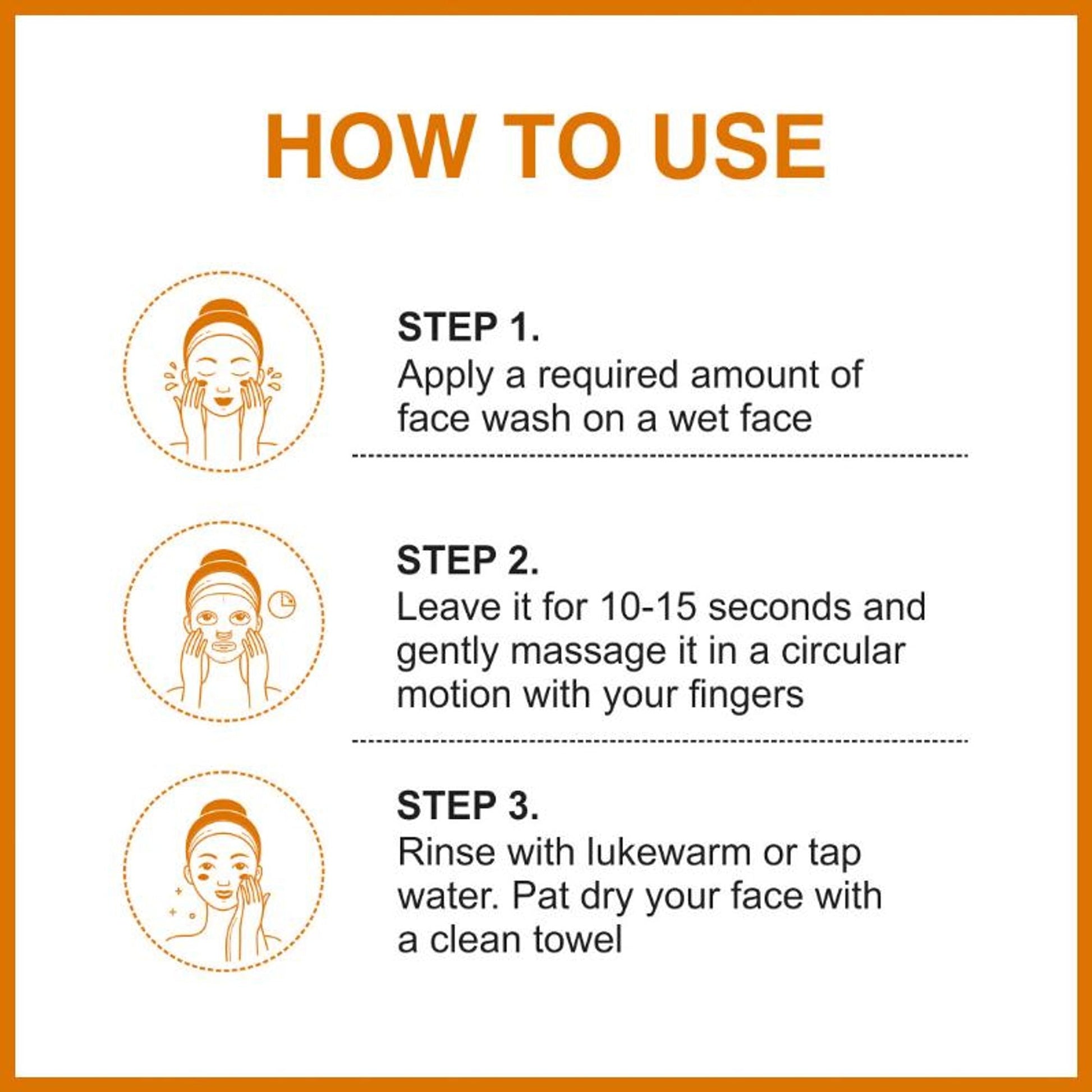 She Essentials Vitamin C Face Wash For Glowing Skin