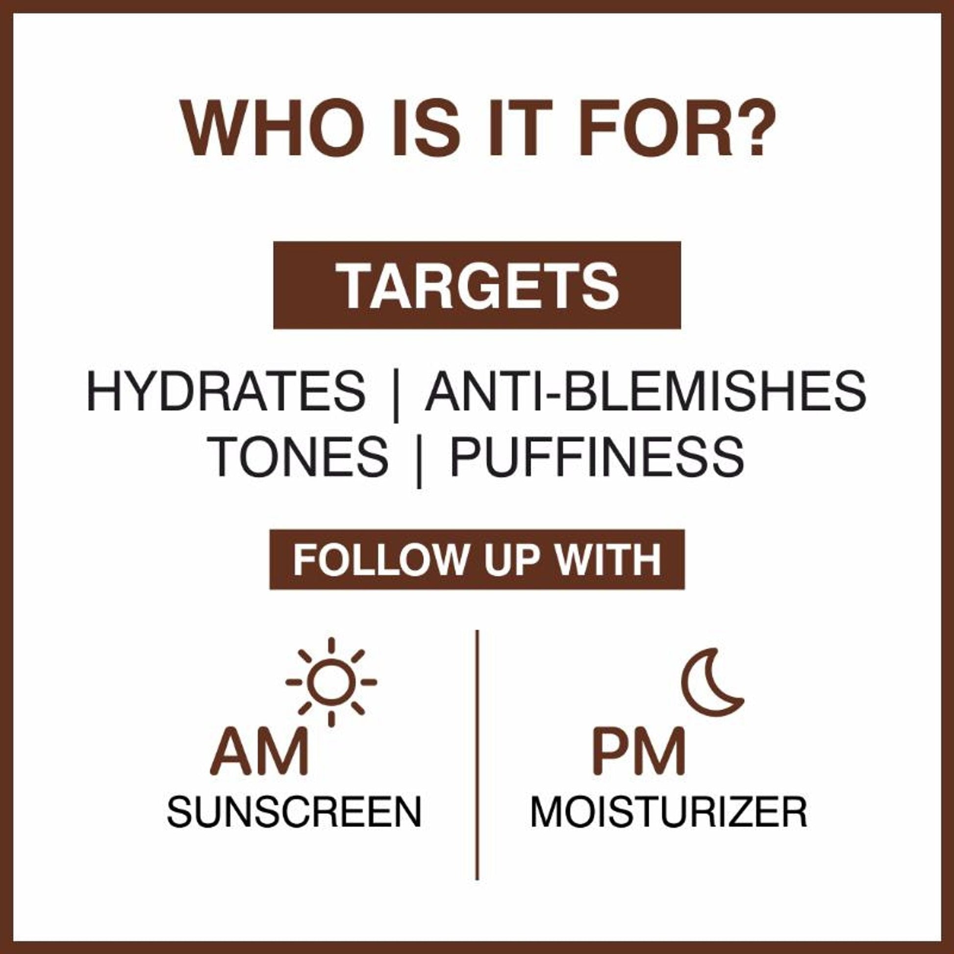 She Essentials Coffee Face Serum For Hydration & Sun Damage Protection - Antioxidant-Rich