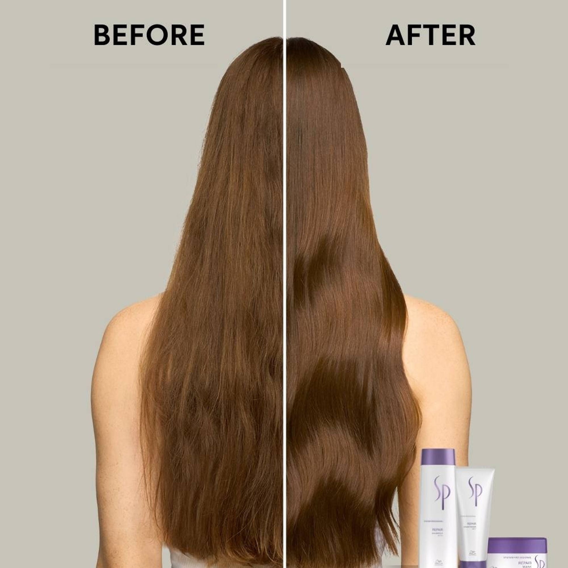 System Professional Repair Shampoo for Damaged Hair Strengthens & Restores