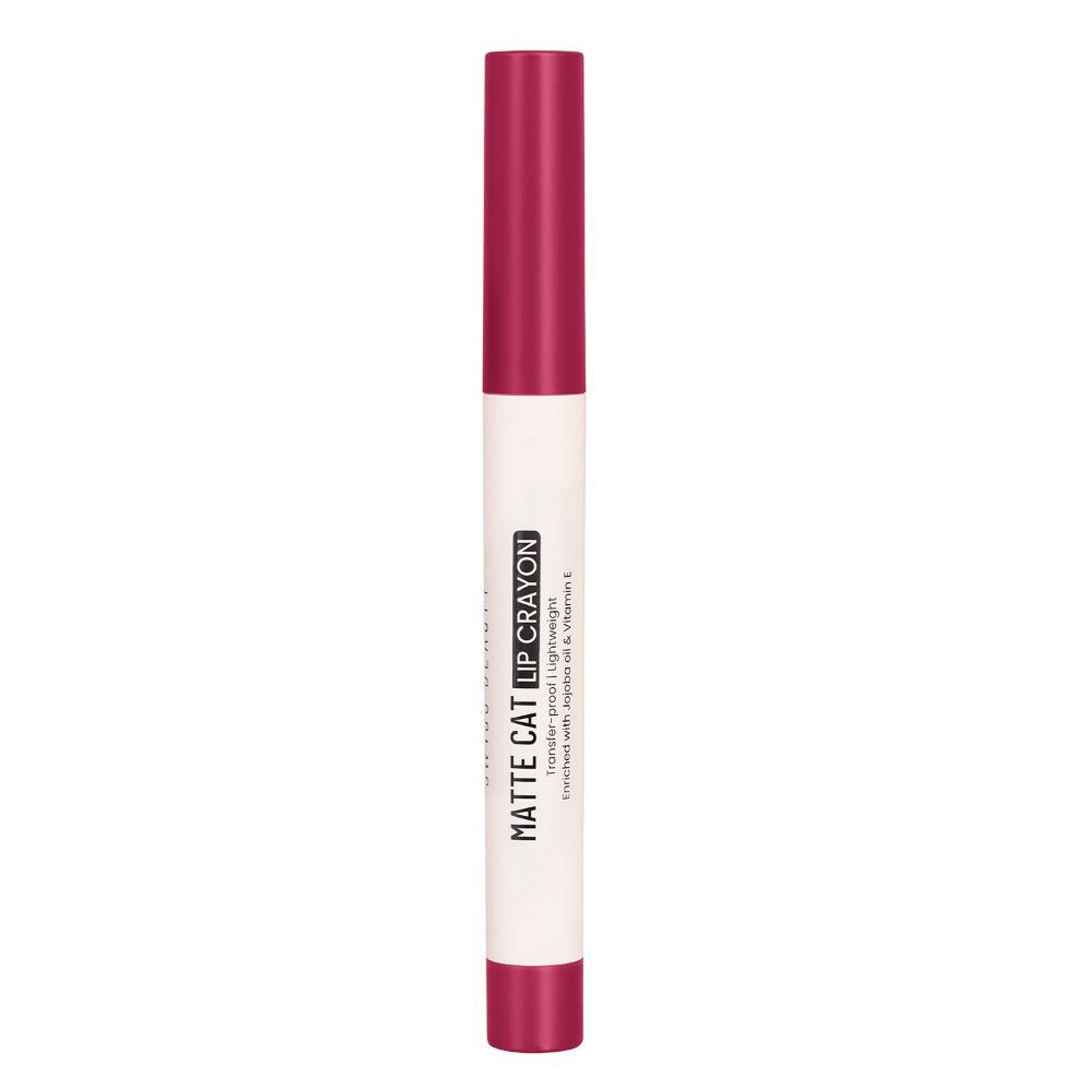 Swiss Beauty Non Transfer Matte Cat Lip Crayon - Sinful Scarlet