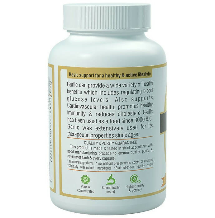 Sushrut Ayurved Good Health Garlic Veg Capsules - Grab2buy