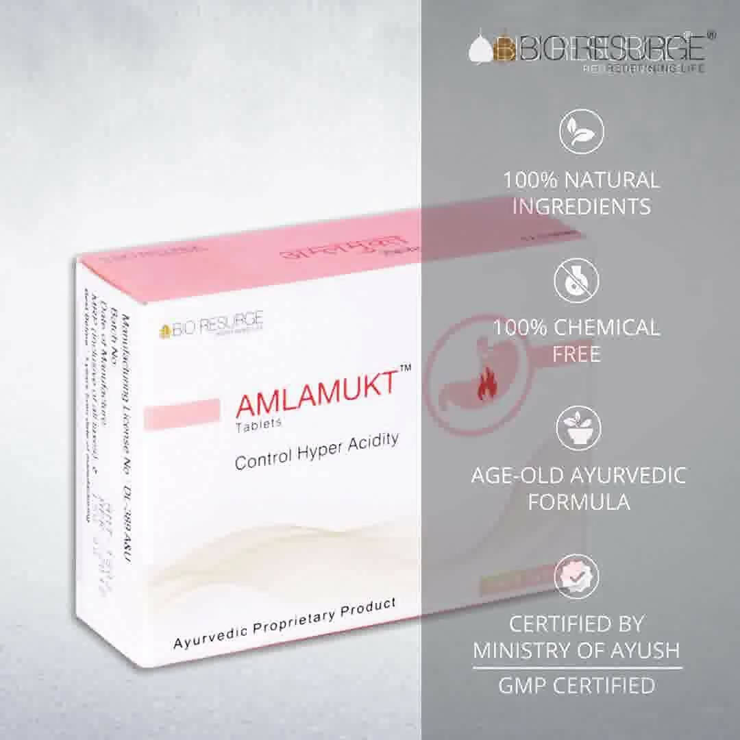Bio Resurge Life AmlaMukt Tablets 