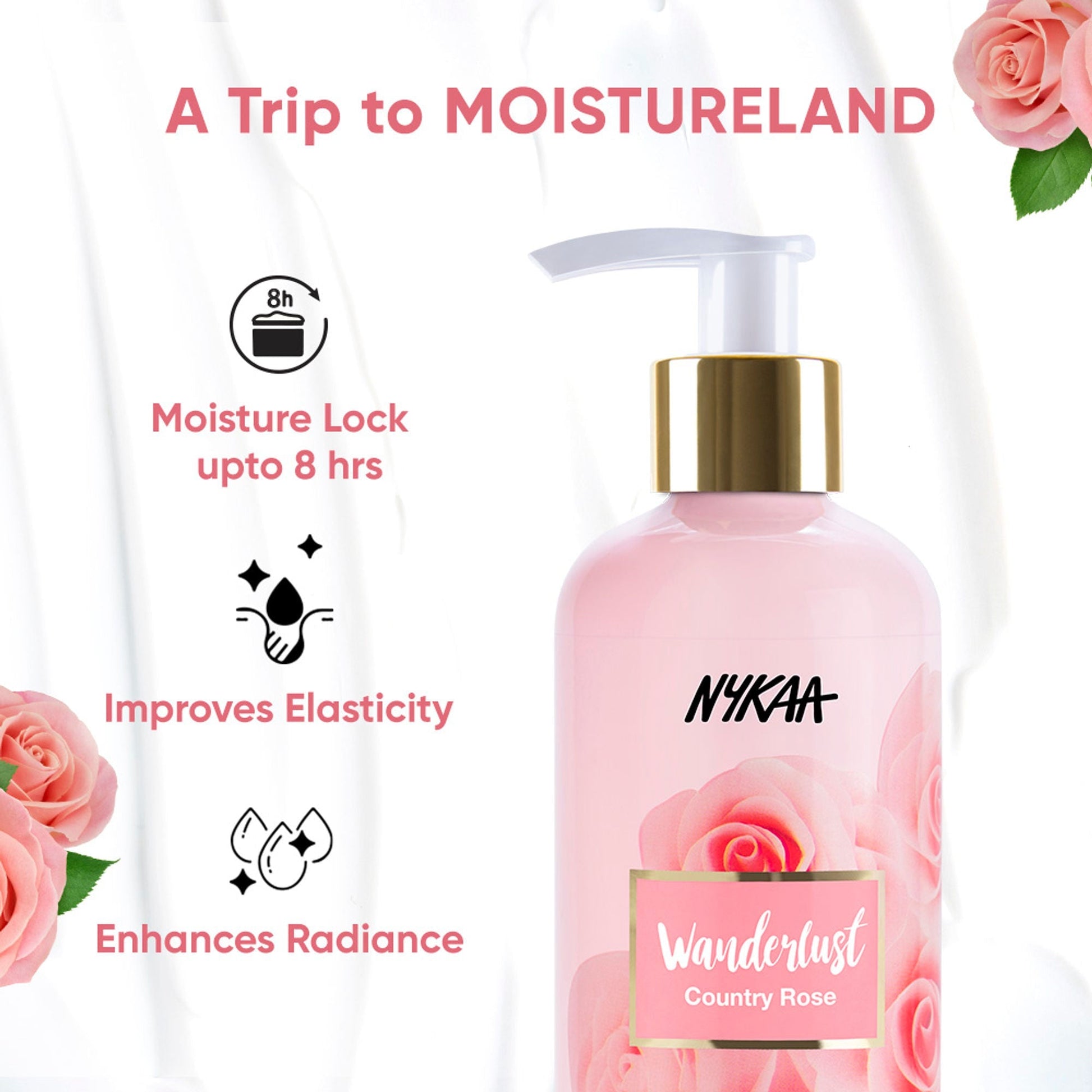 Wanderlust Moisturizing Body Lotion - Country Rose  Grab2Buy Wanderlust Grab2Buy