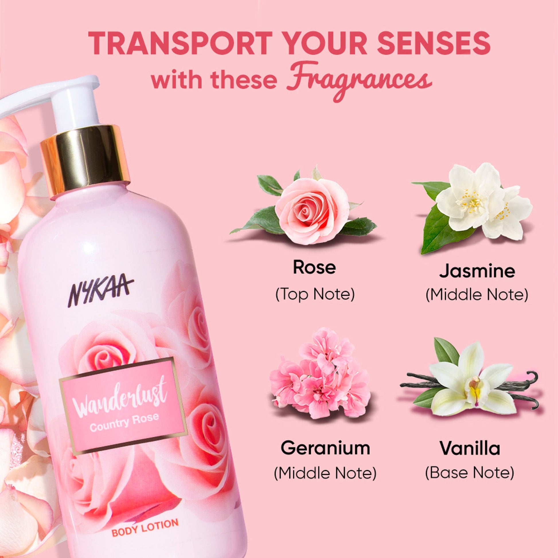 Wanderlust Moisturizing Body Lotion - Country Rose  Grab2Buy Wanderlust Grab2Buy