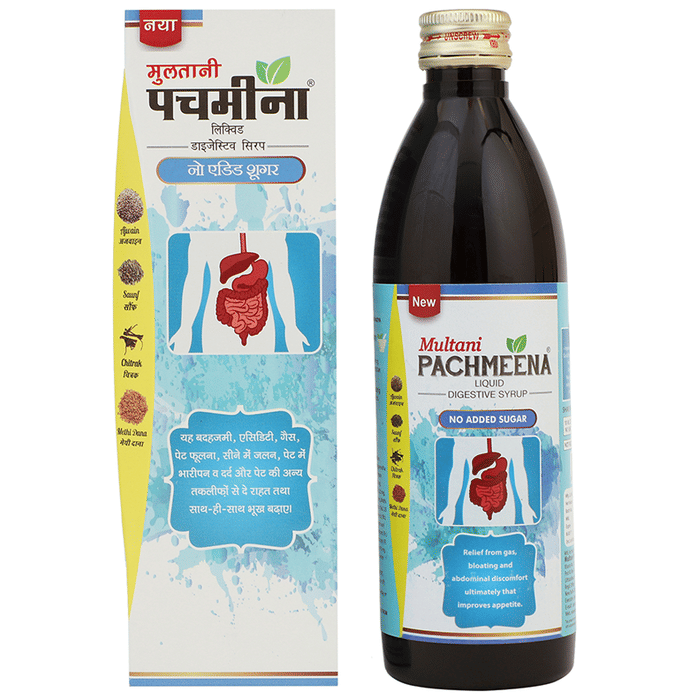 Multani Pachmeena Liquid Digestive No Added Sugar 