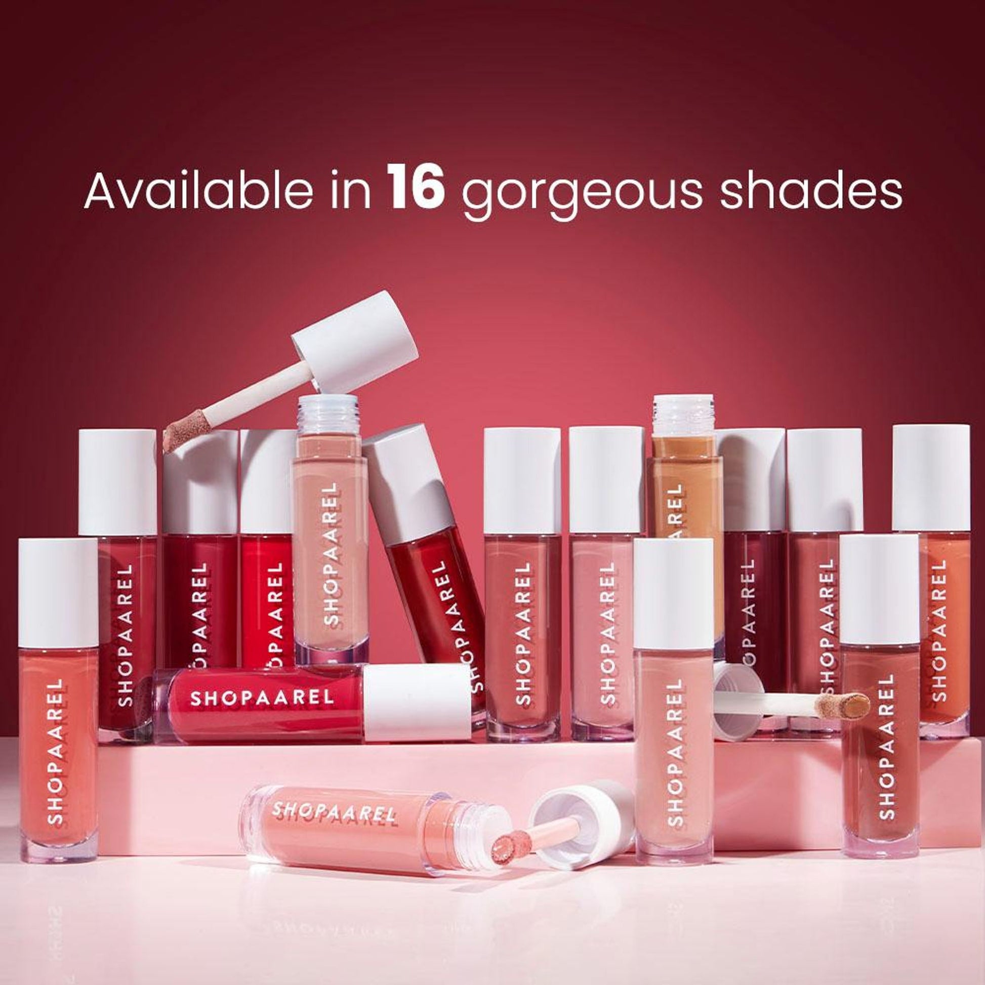 Shopaarel Silky Matte Gloss Liquid Lipstick - Charming-10