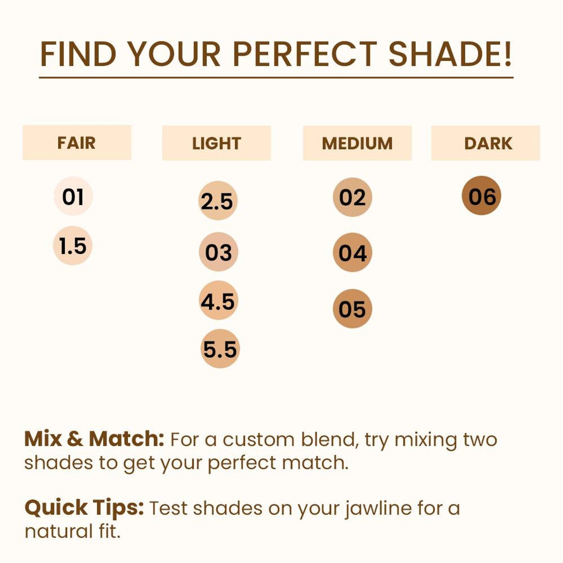 Shopaarel Extra Blend Matte Foundation - 1.5