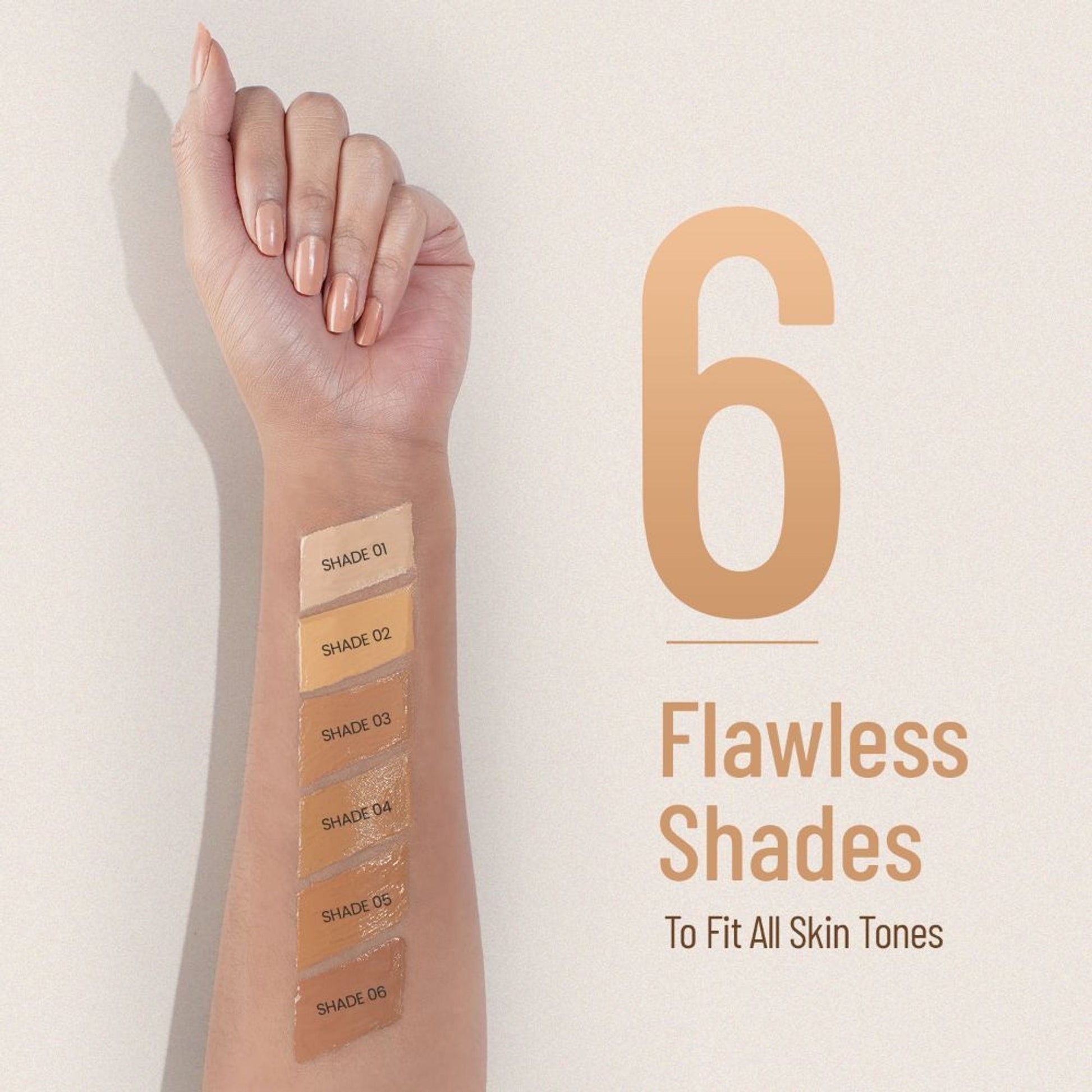 Swiss Beauty Airbrush Finish Full Coverage Foundation - 2 Fair Ivory