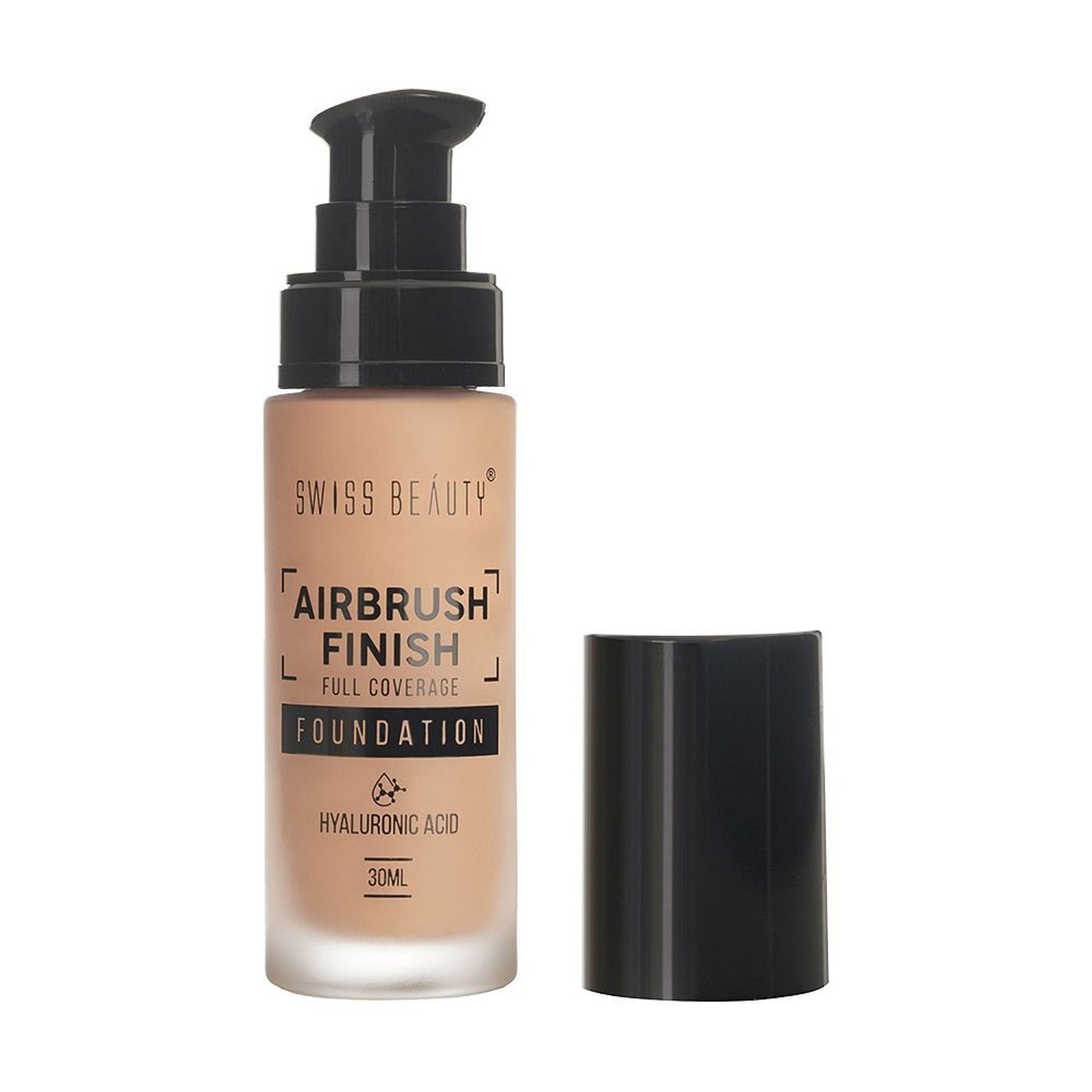 Swiss Beauty Airbrush Finish Full Coverage Foundation - 6 Warm Sun