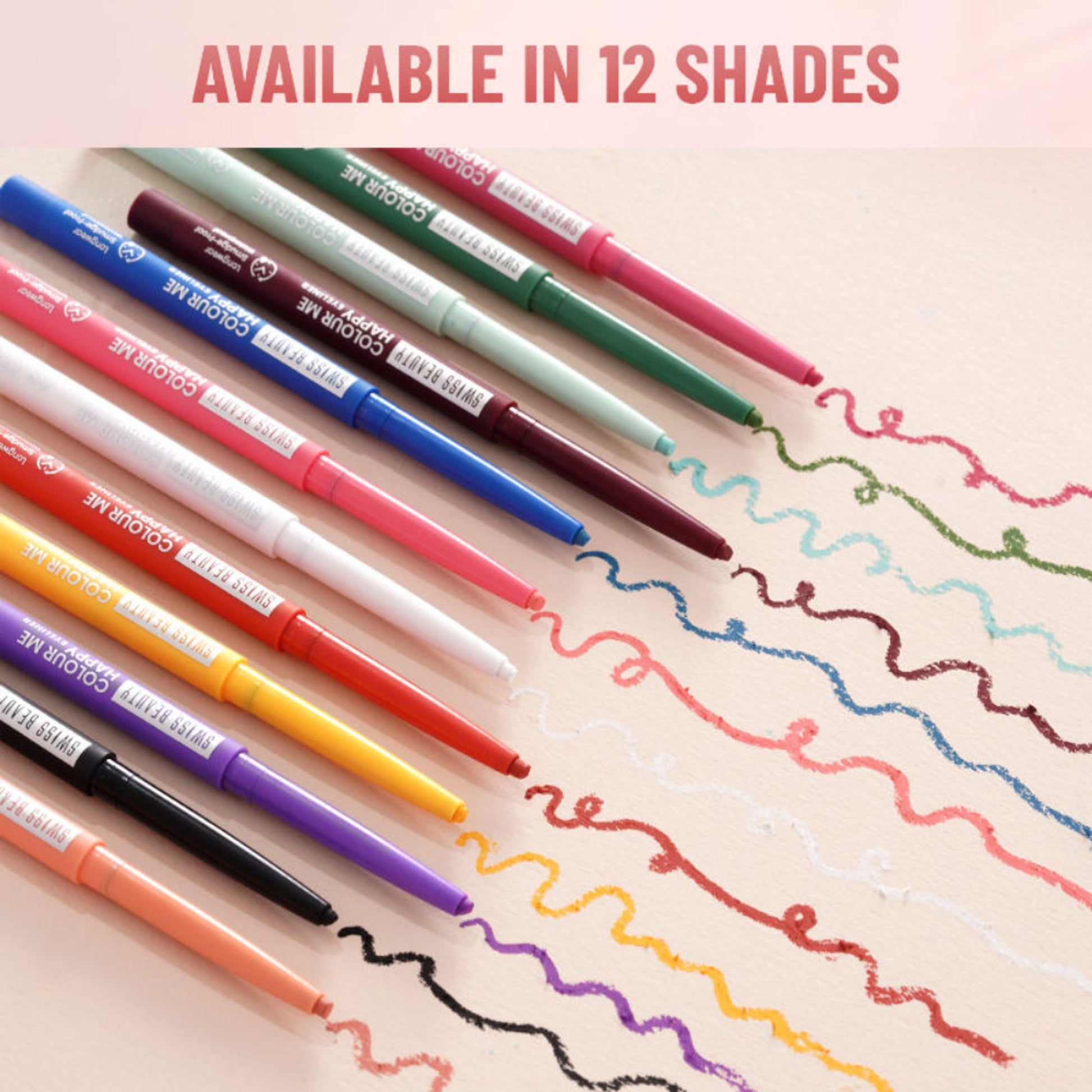 Swiss Beauty Colour Me Happy Eyeliner - Purple Aster