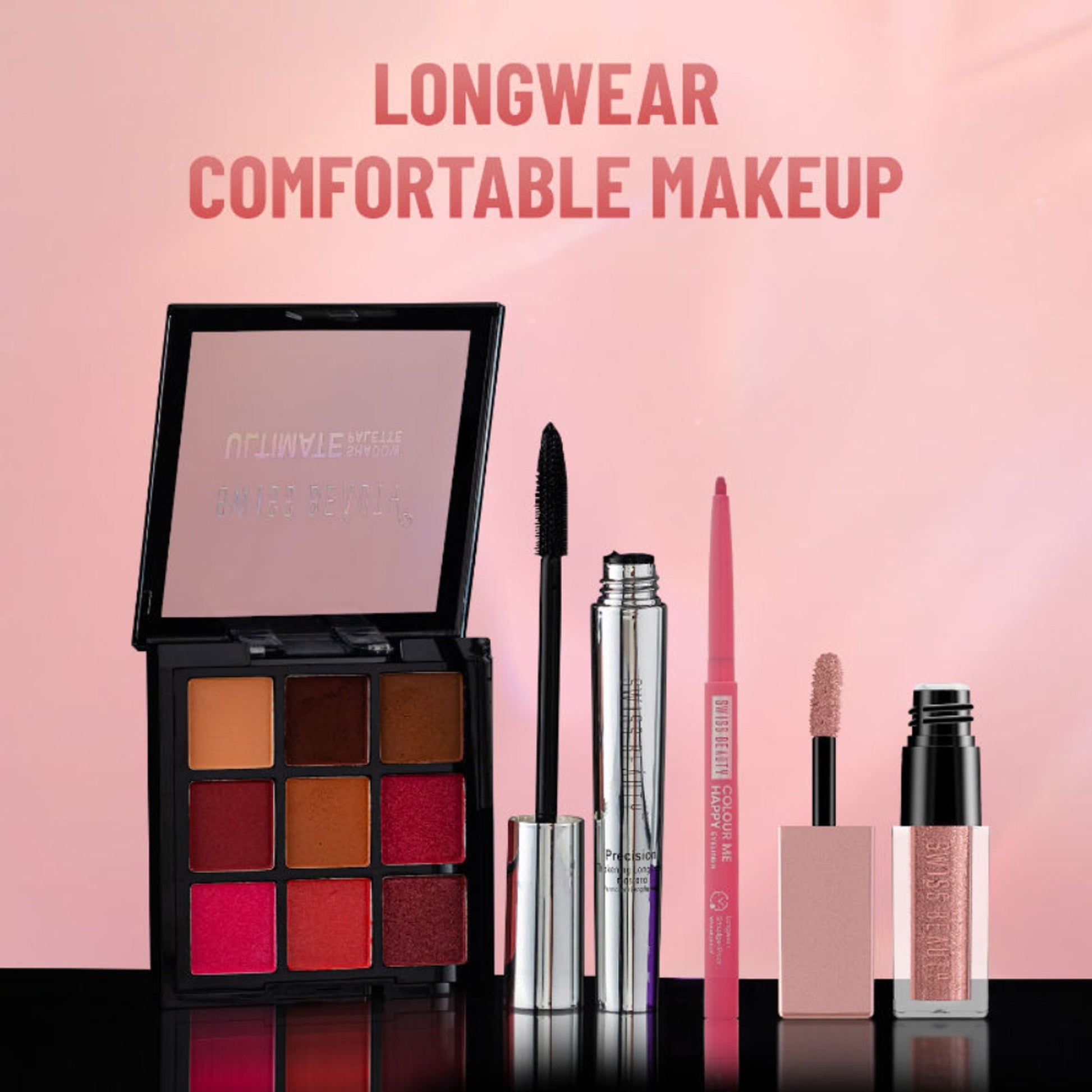 Swiss Beauty Colour Me Happy Eyeliner - Rose Camellia