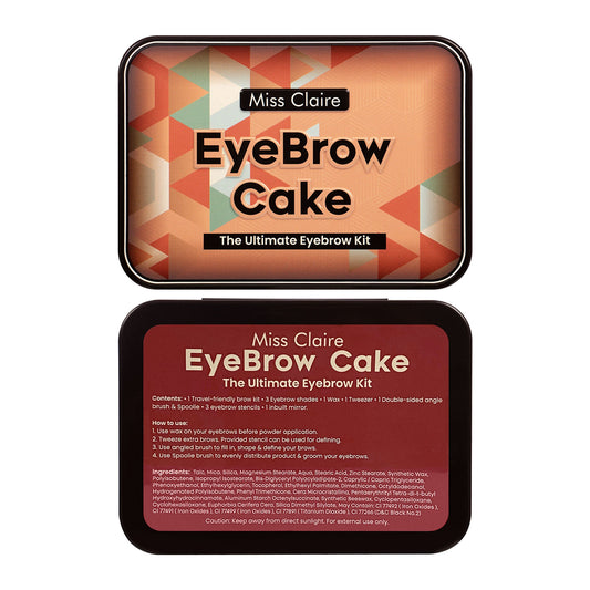 Miss Claire Eyebrow Cake Tin - 01