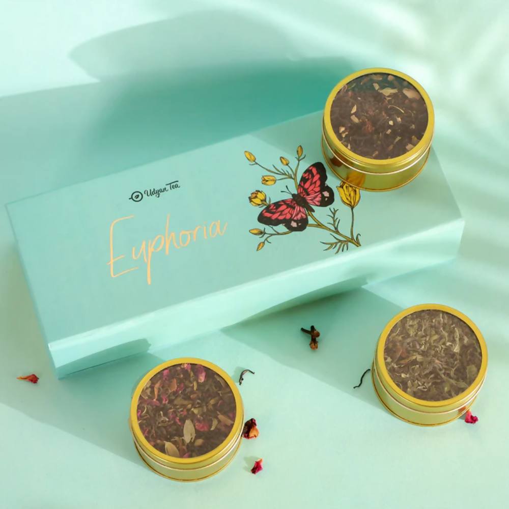 Udyan Tea Euphoria Assorted Tea Gift Box  Grab2Buy Udyan Tea Grab2Buy