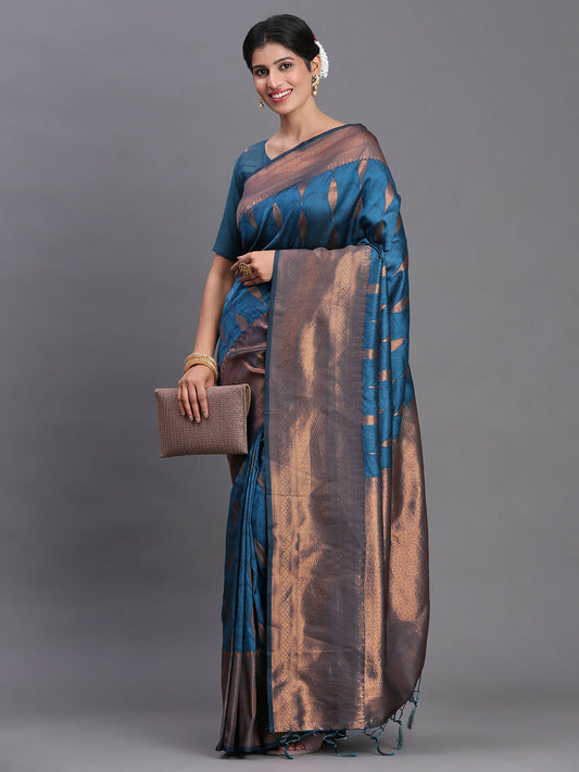 Shree Shyam Fashion Silk Peach Saree