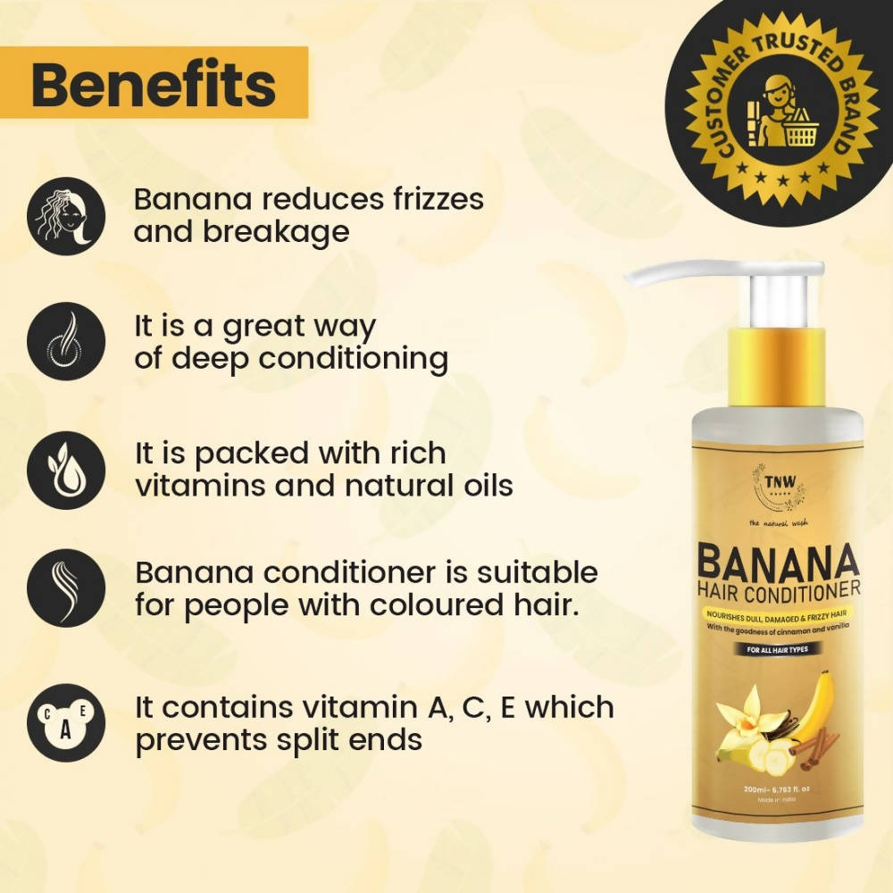 The Natural Wash Banana Hair Conditioner  Grab2Buy The Natural Wash Grab2Buy