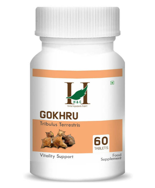 H&C Herbal Gokhru Tablets 