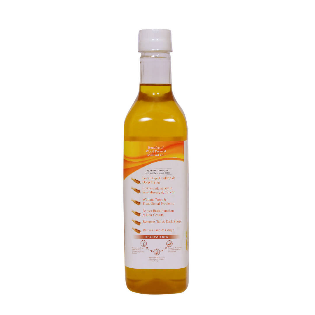Dorjee Wellness Wood Pressed Yellow Mustard Oil 