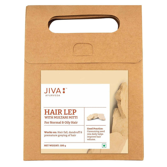 Jiva Ayurveda Hair Lep with Multani Mitti 