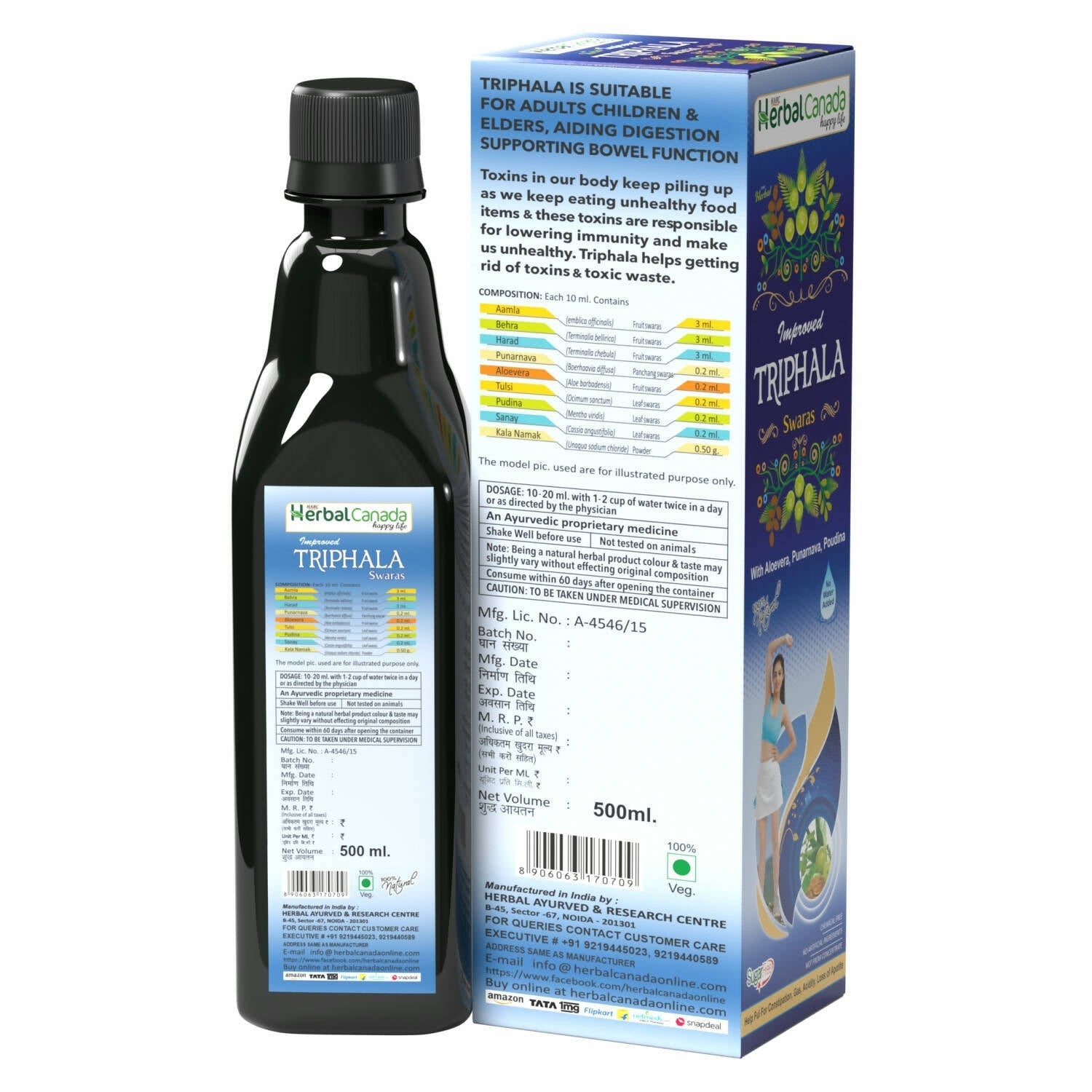 Herbal Canada Triphala Ras 