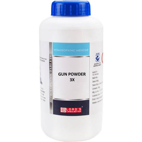 Lord's Homeopathy Gun Powder Tablets 