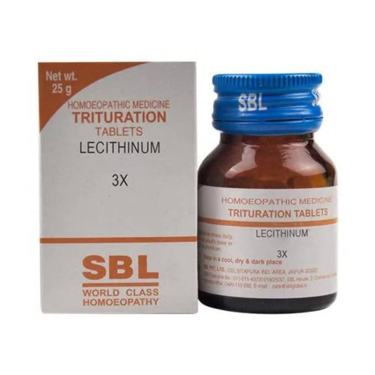 SBL Homeopathy Lecithinum Trituration Tablets 