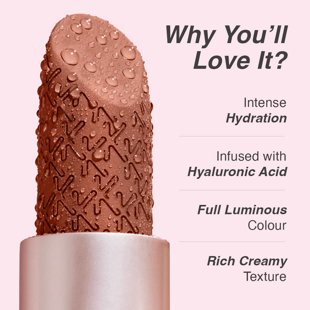 Kay Beauty Hydra Creme Hydrating Full Coverage Lipstick - Panache Shade 