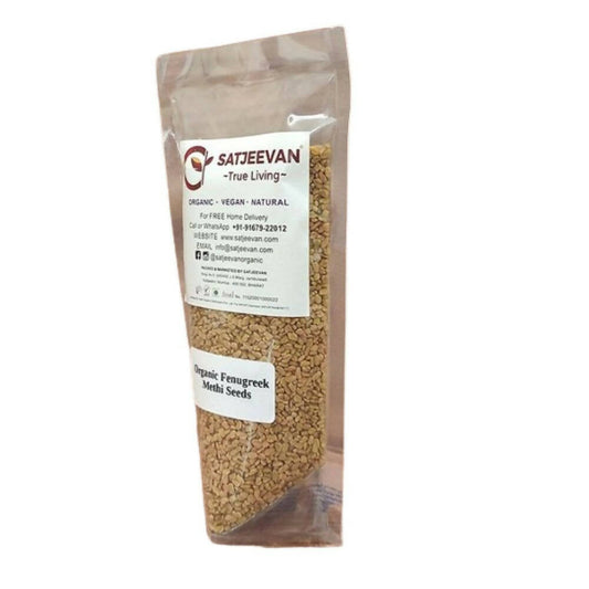 Satjeevan Organic Fenugreek Methi Dana - Grab2buy