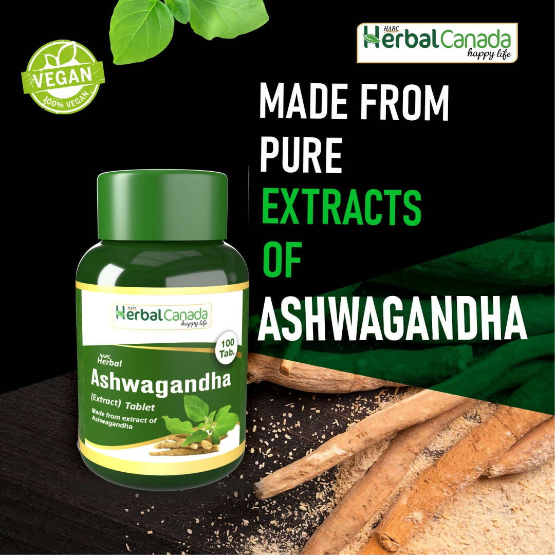 Herbal Canada Ashwagandha Extract Tablets 