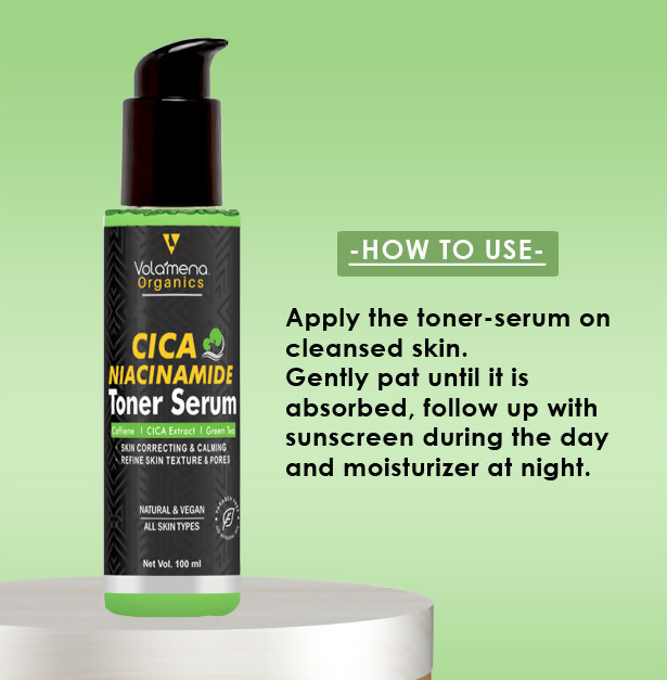 Volamena CICA & Caffine Toner Serum  Grab2Buy Volamena Grab2Buy