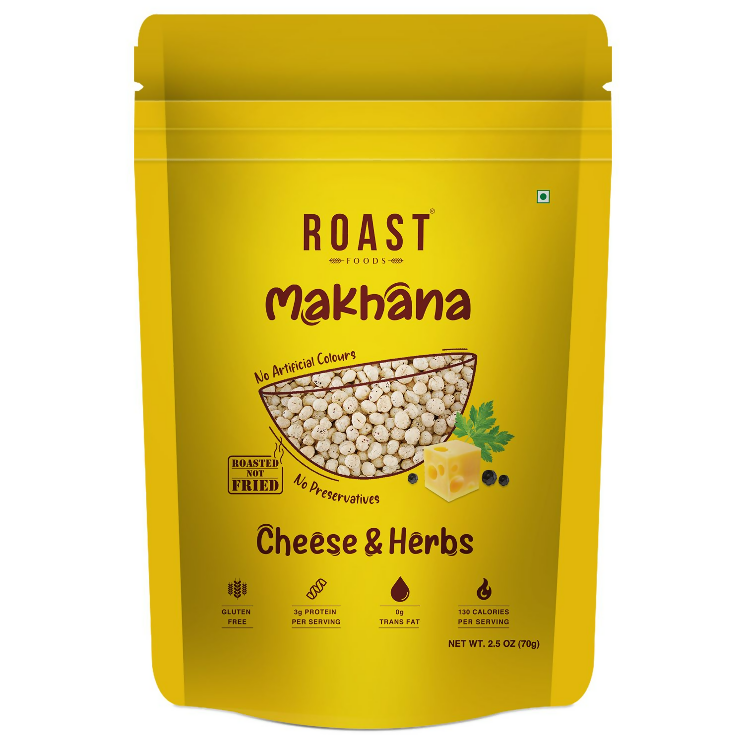 Roast Foods Makhana Cheese and Herbs 