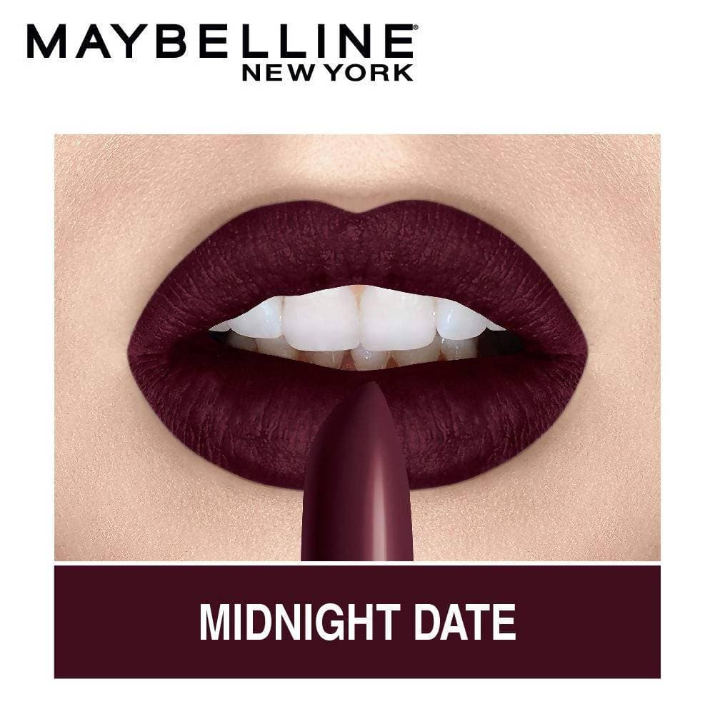 Maybelline New York Color Sensational Creamy Matte Lipstick/903 Midnight Date 