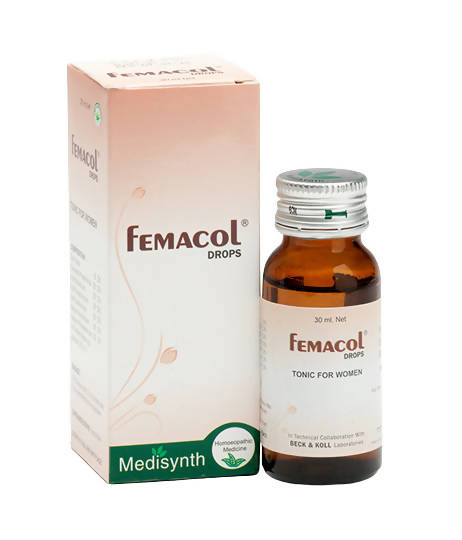 Medisynth Femacol Drops – Homeopathic Women’s Hormonal & Menstrual Wellness Remedy 