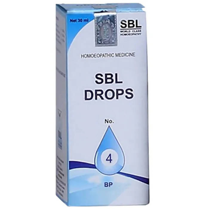 SBL Homeopathy Drops No. 4 