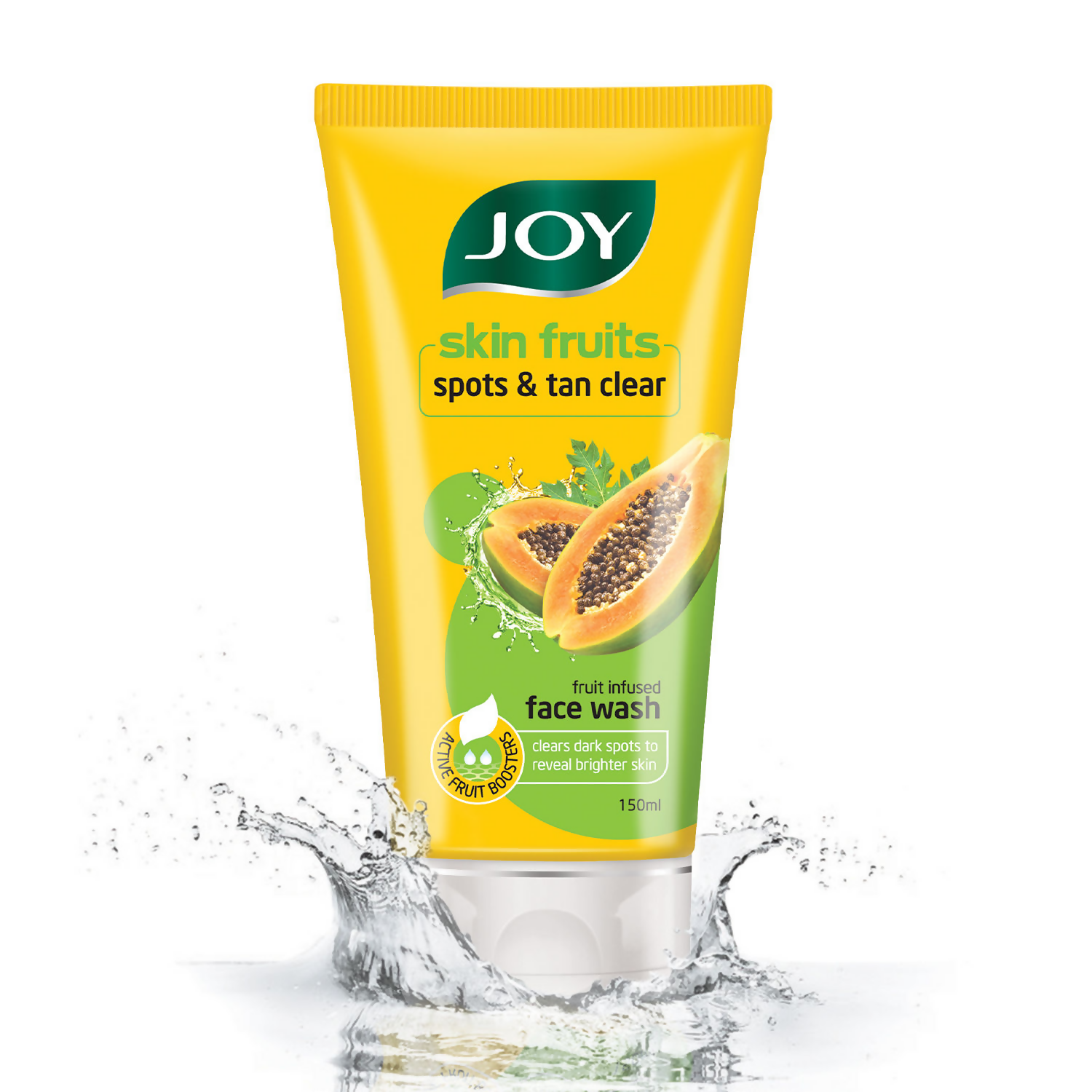Joy De Tan Papaya Face Wash For Dark Spots Tan & Dead Skin Removal 