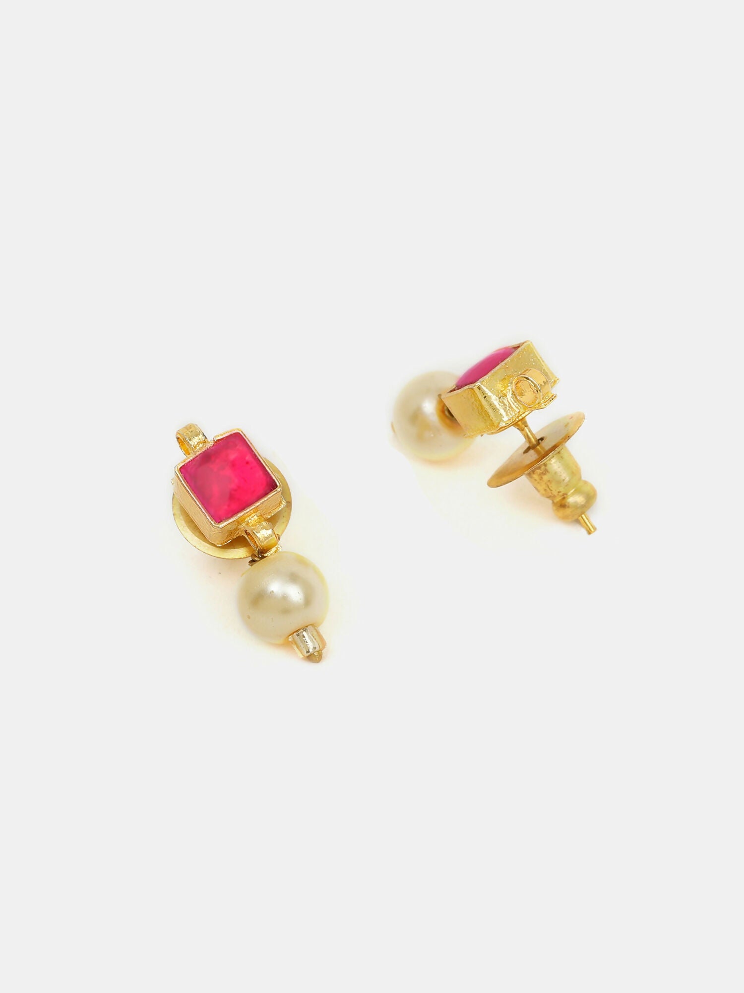 Ruby Raang Garnet Glamour Earrings