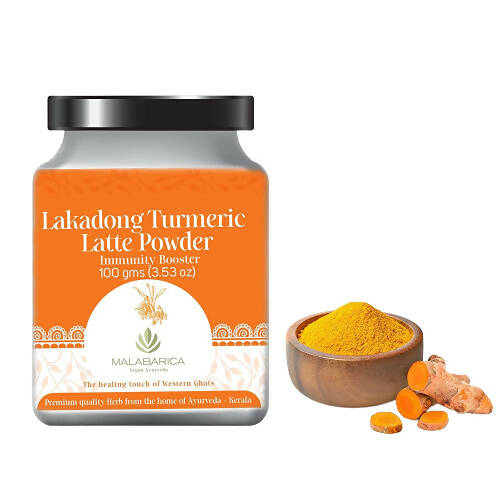 Malabarica Lakadong Turmeric Latte Powder 