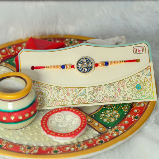 Indianvibez Meenakari With Kundan Work With Designer Rakhi 