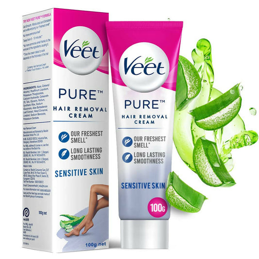 Veet Pure Hair Removal Cream for Women - Sensitive Skin 