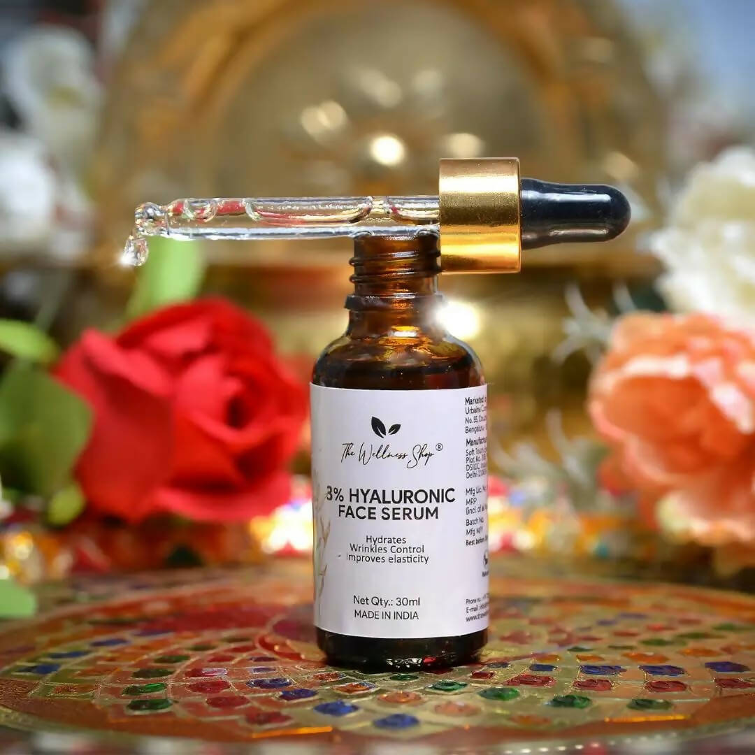 The Wellness Shop 3% Hyaluronic Face Serum  Grab2Buy The Wellness Shop Grab2Buy