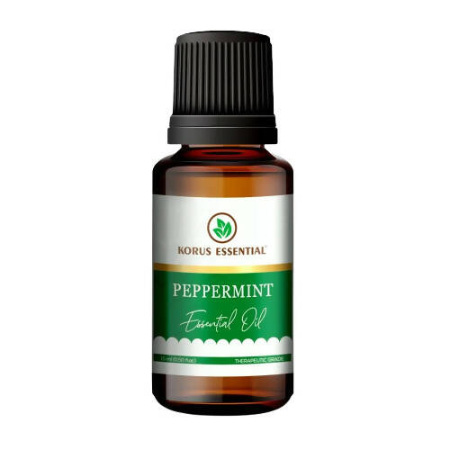 Korus Essential Peppermint Essential Oil - Therapeutic Grade 