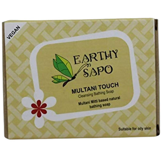 Earthy Sapo Multani Touch Cleansing Bathing Soap - Grab2buy