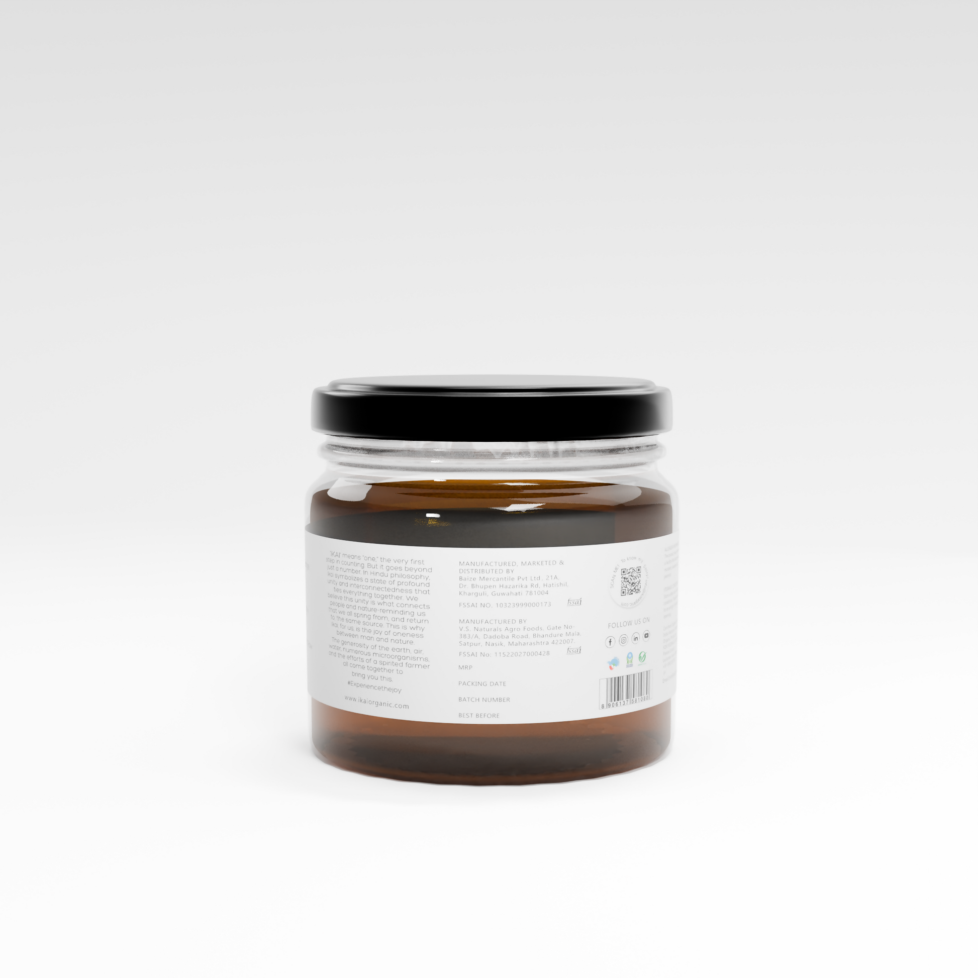 4 - Natural Kashmir Wild Flower Honey - 350g