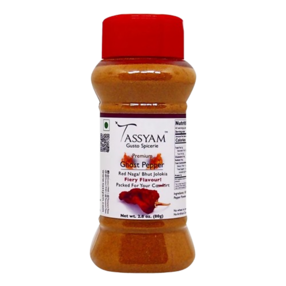 Tassyam Organics Premium Bhut Jolokia Powder