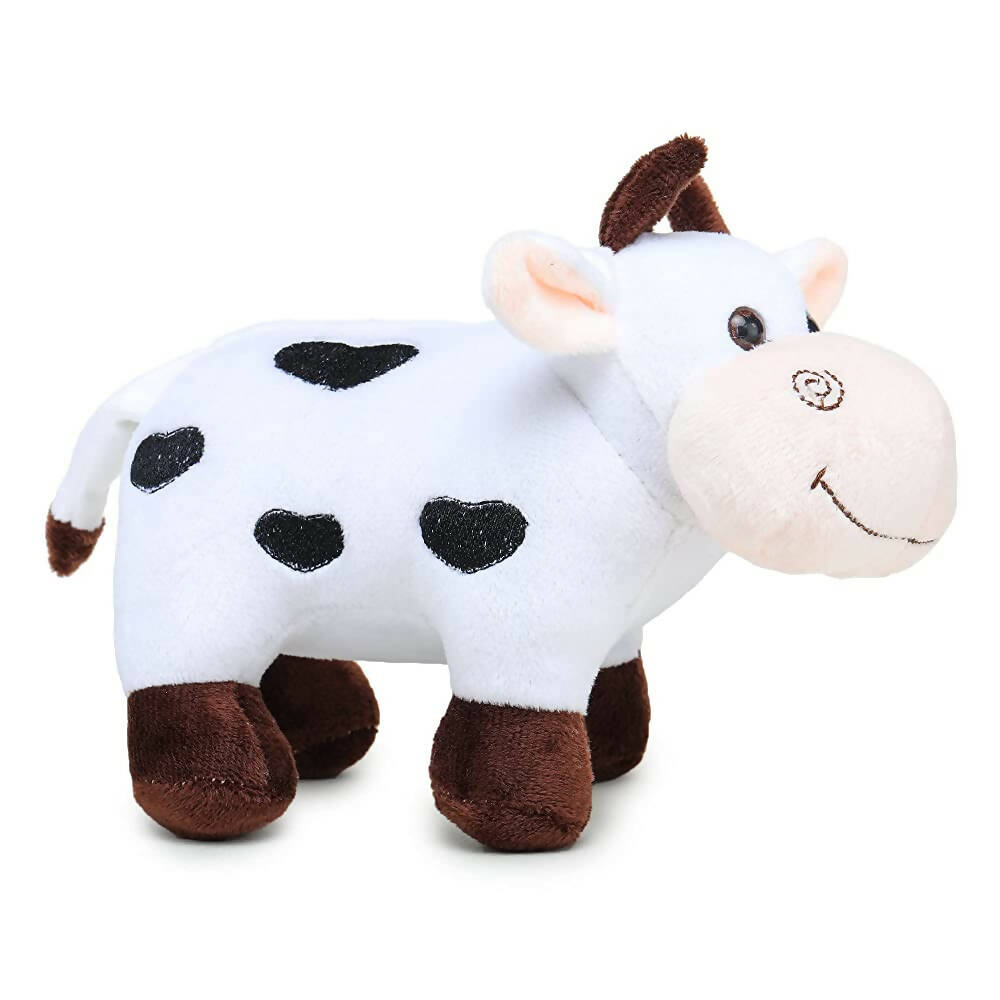 Webby Plush Standing Cow with Smiling Face Stuffed Soft Toy for Kids  Grab2Buy Webby Grab2Buy