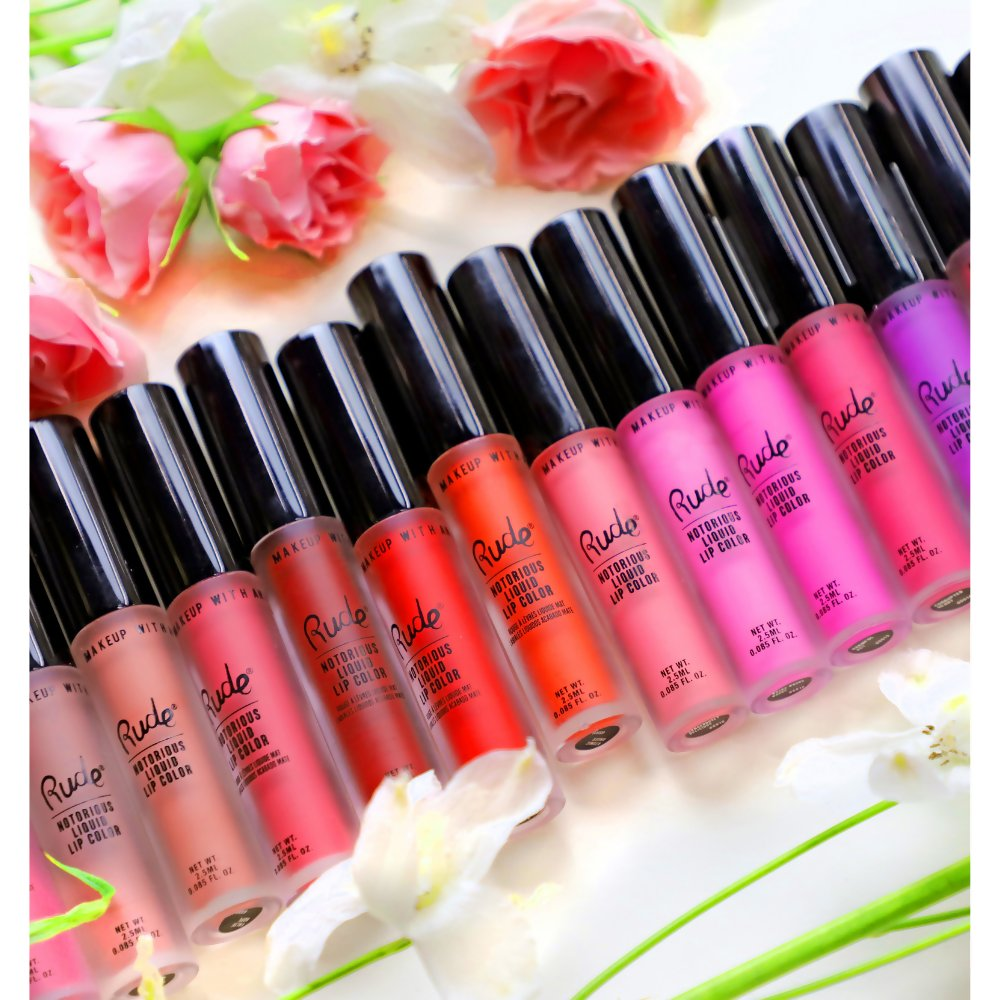 Rude Cosmetics Notorious Liquid Lip Color - Radical Red