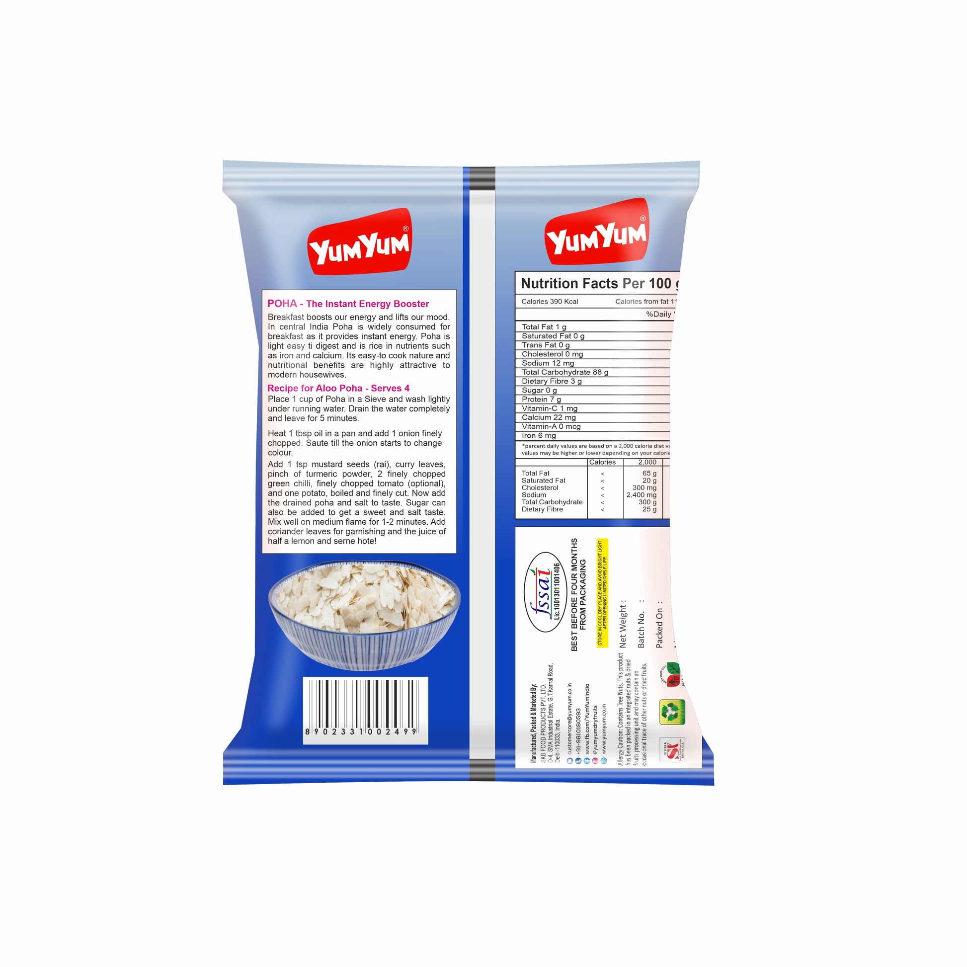 Yum Yum Poha Pouch  Grab2Buy Yum Yum Grab2Buy