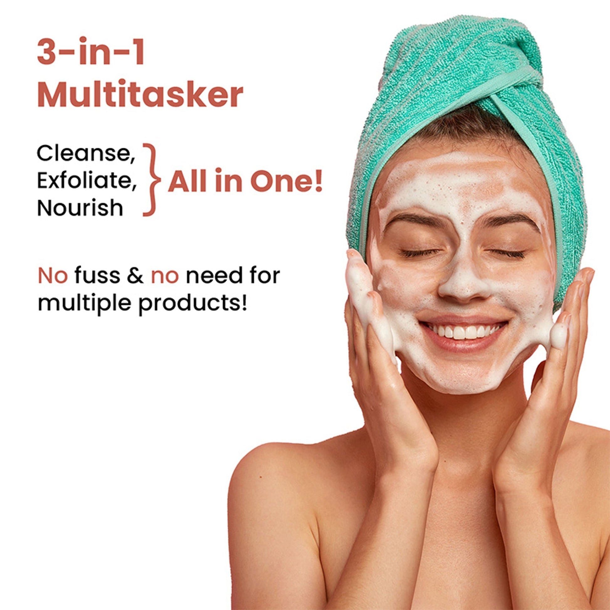 The Skin Story 3 in 1 Multi Action Face Mask, Scrub & Wash For Deeply Cleansed  Grab2Buy The Skin Story Grab2Buy